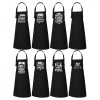 'BBQ Humour' Cotton Apron With Pockets