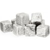 Granite Whiskey Stones - 9pcs Reusable Ice Cubes With Velvet Pouch