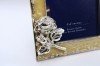 Shudehill Silver Plated Photo Frame with Rose Detail