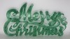 'Merry Christmas' Glitter Sign Decoration