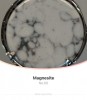 Tree of Life Key Ring with Magnesite Gemstone Charm Pendant