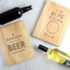 Personalised Wooden Sofa Tray - It's Wine O'Clock