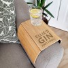 Personalised Wooden Sofa Tray - Large Free Text