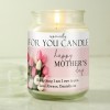 Personalised 'Especially For You' Mothers Day Large Scented Jar Candle