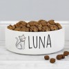 Personalised Cat / Dog 14cm Medium Pet Bowls