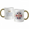 Personalised King Charles III Union Jack Coronation Commemorative Mug