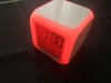 Personalised Colour Changing LCD Digital Alarm Clock