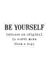 Crafters Companion Clear Acrylic Stamp ~ Be Yourself