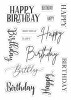 Crafters Companion Photopolymer Stamp ~ Happy Birthday