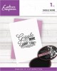 Crafters Companion Mindfulness Quotes Clear Acrylic Stamp - Giggle More