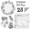 Crafters Companion Clear Acrylic Stamps ~ Glad Tidings