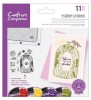 Crafters Companion Photopolymer Stamp - The Terrarium
