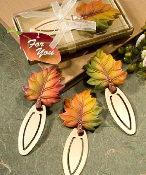 Autumn Themed Bookmark - Bulk Pack 10 Favors