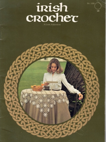 Vintage Coats Crochet Pattern Book 1259 - Irish Crochet