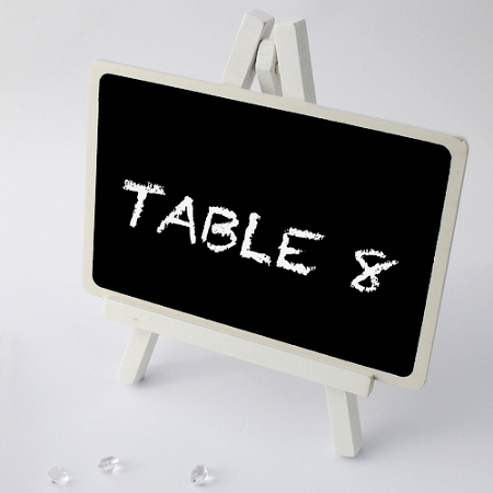 Large Table Blackboard & Easel