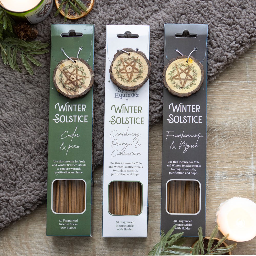 Winter Solstice Incense Stick Gift Set