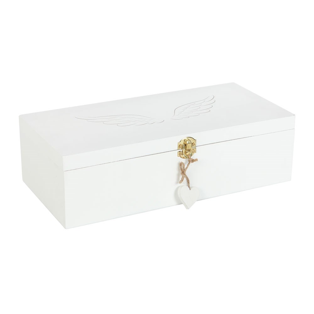 Angel Wing Memory Box - Keepsake & Memorial Box