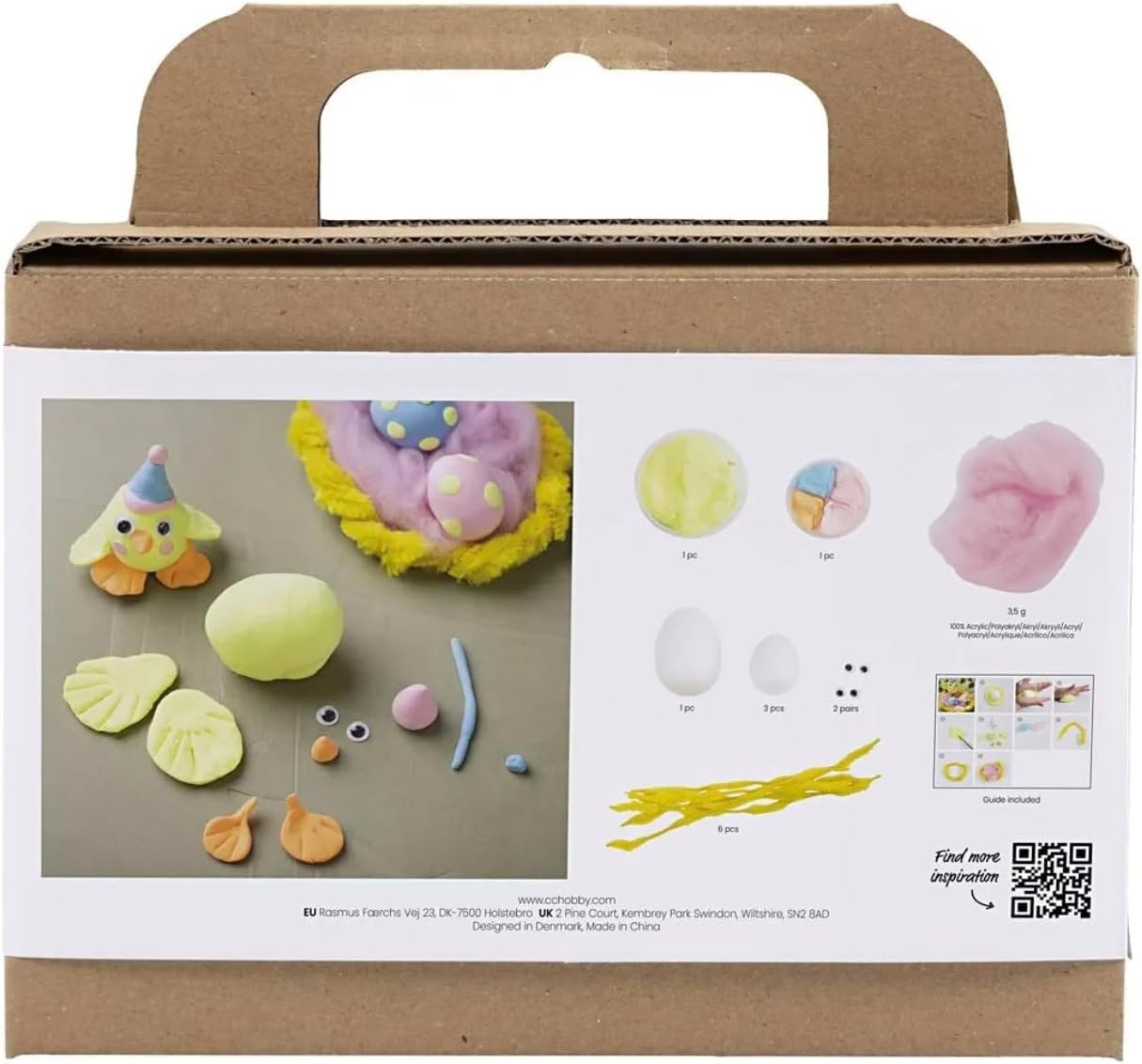 Childrens Easter Clay Modelling Craft Kit