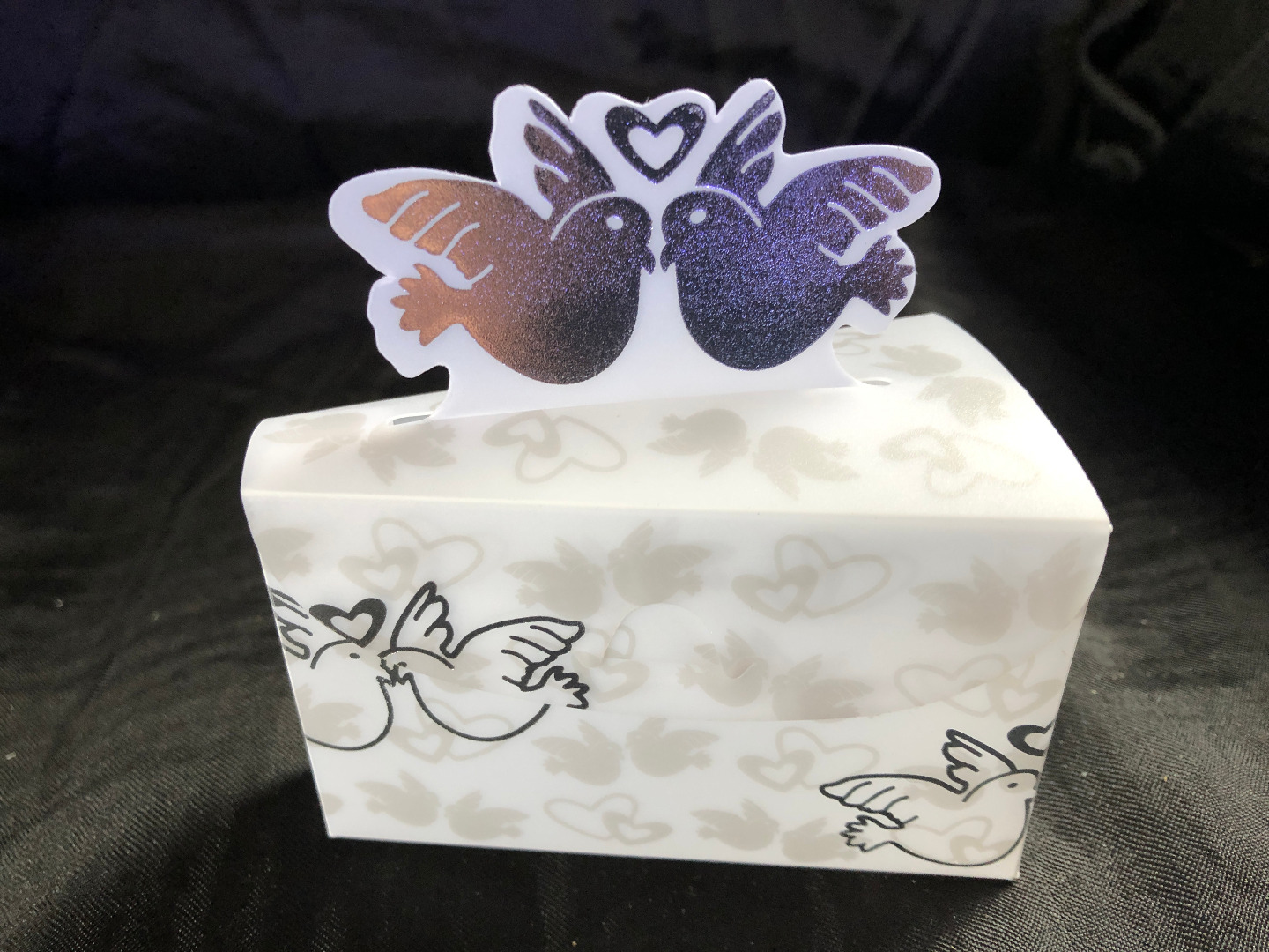 'A Piece of Cake' Wedding Cake Box ~ Pack of 8