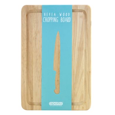 Rubberwood Chopping Board - Amusing - Murder Vegetables