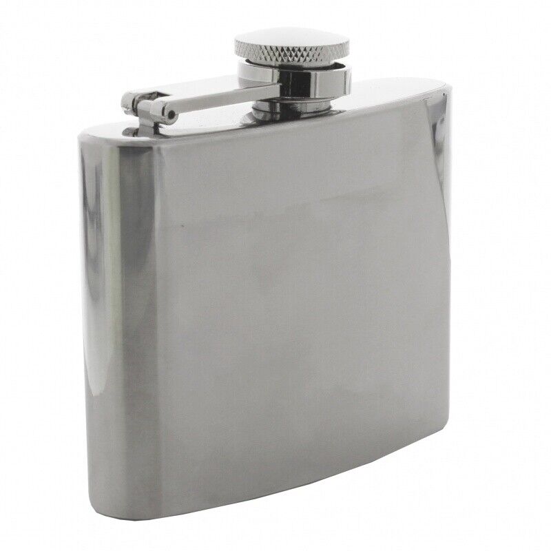 Harvey Makin Stainless Steel Hip Flask