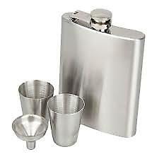 Harvey Makin Stainless Steel Hip Flask