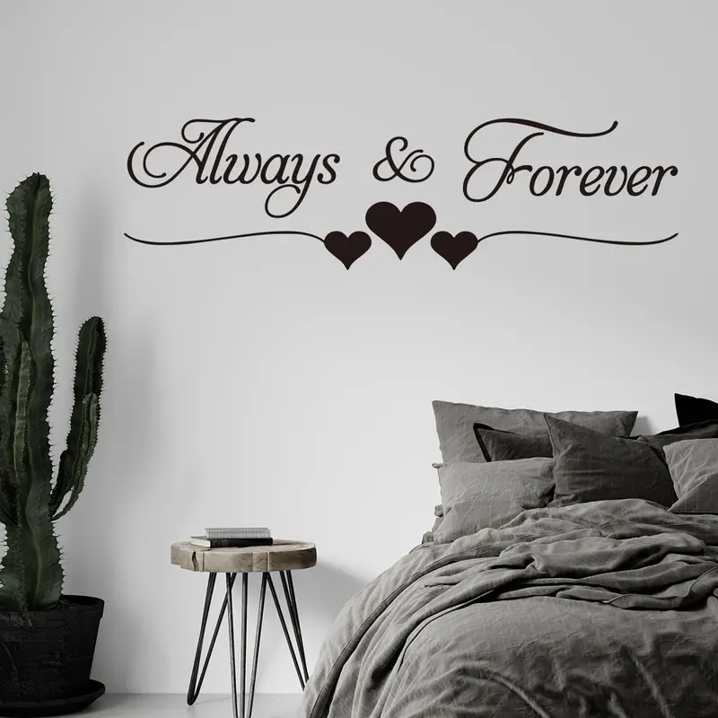 Always & Forever Wall Decal Sticker