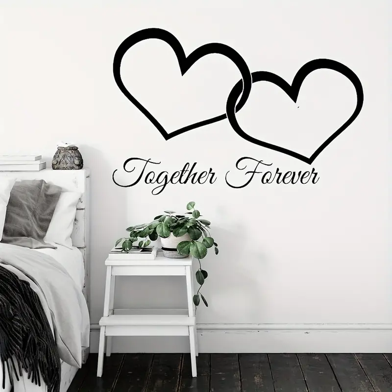 'Together Forever' Wall Decoration Decal Sticker