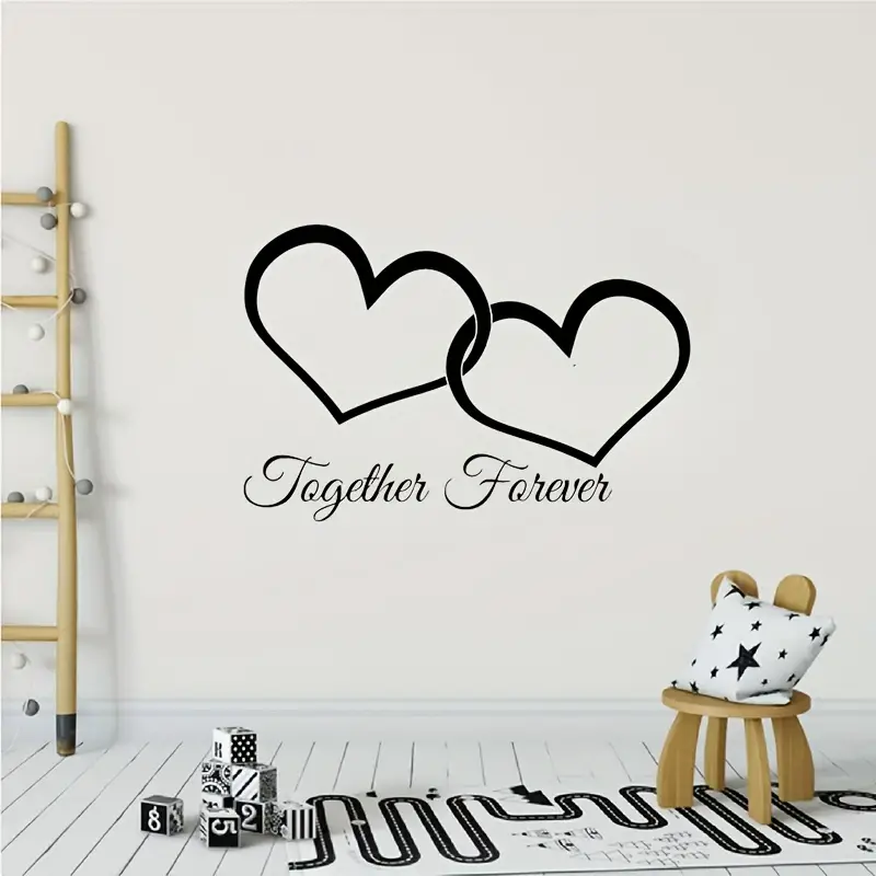 'Together Forever' Wall Decoration Decal Sticker