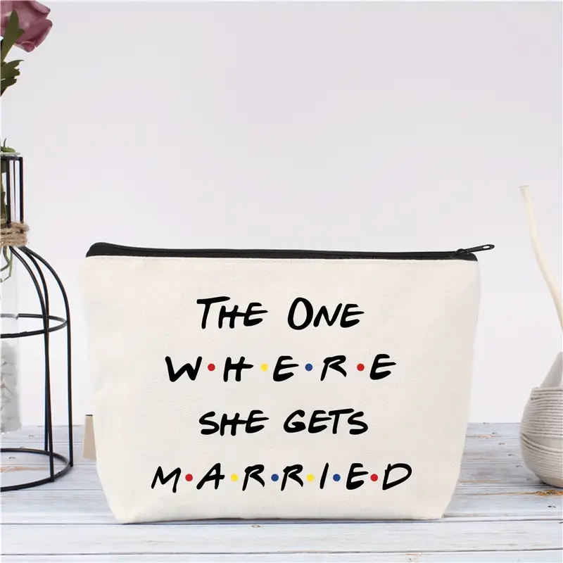 'The One Where She gets Married' Chic Makeup Bag