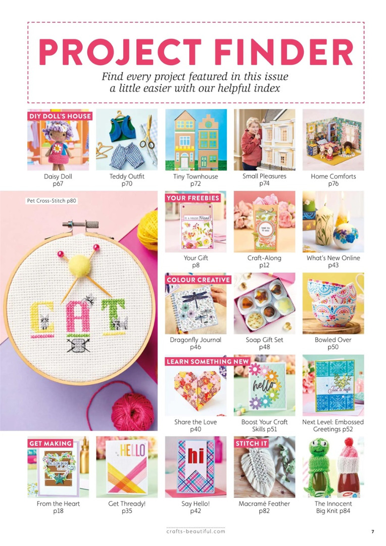 Crafts Beautiful Magazine - Back Issue - April 2023 - Issue 383