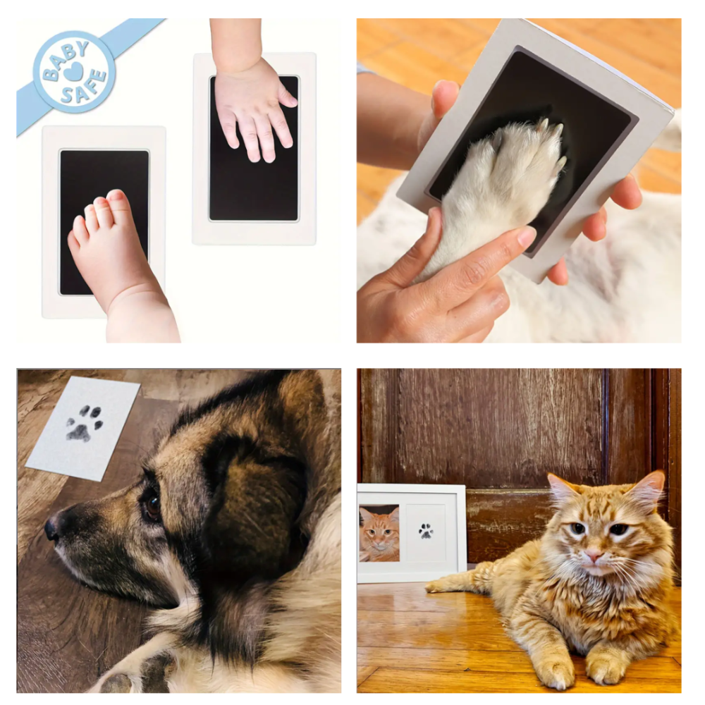 Precious Pet Paw Print Kit - DIY Pet Keepsake - Dogs & Cats