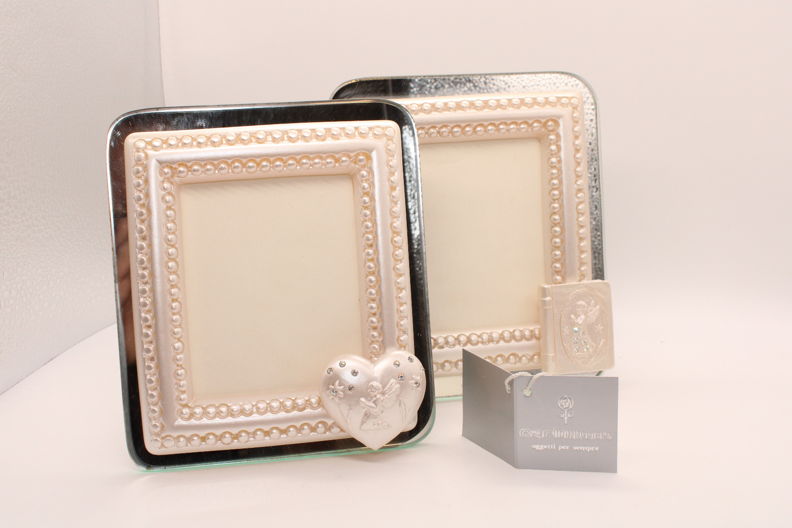 Italian Diamante Fairy Mirror / Photo Frame