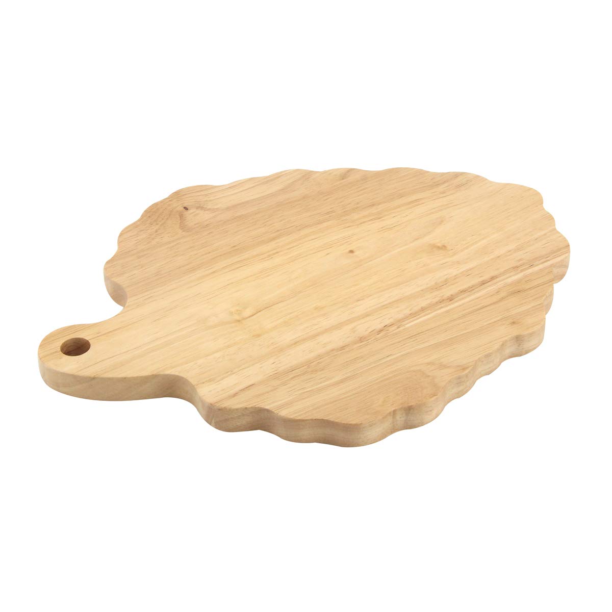 Rubberwood Serving Board - Grape Shaped 30x23cm