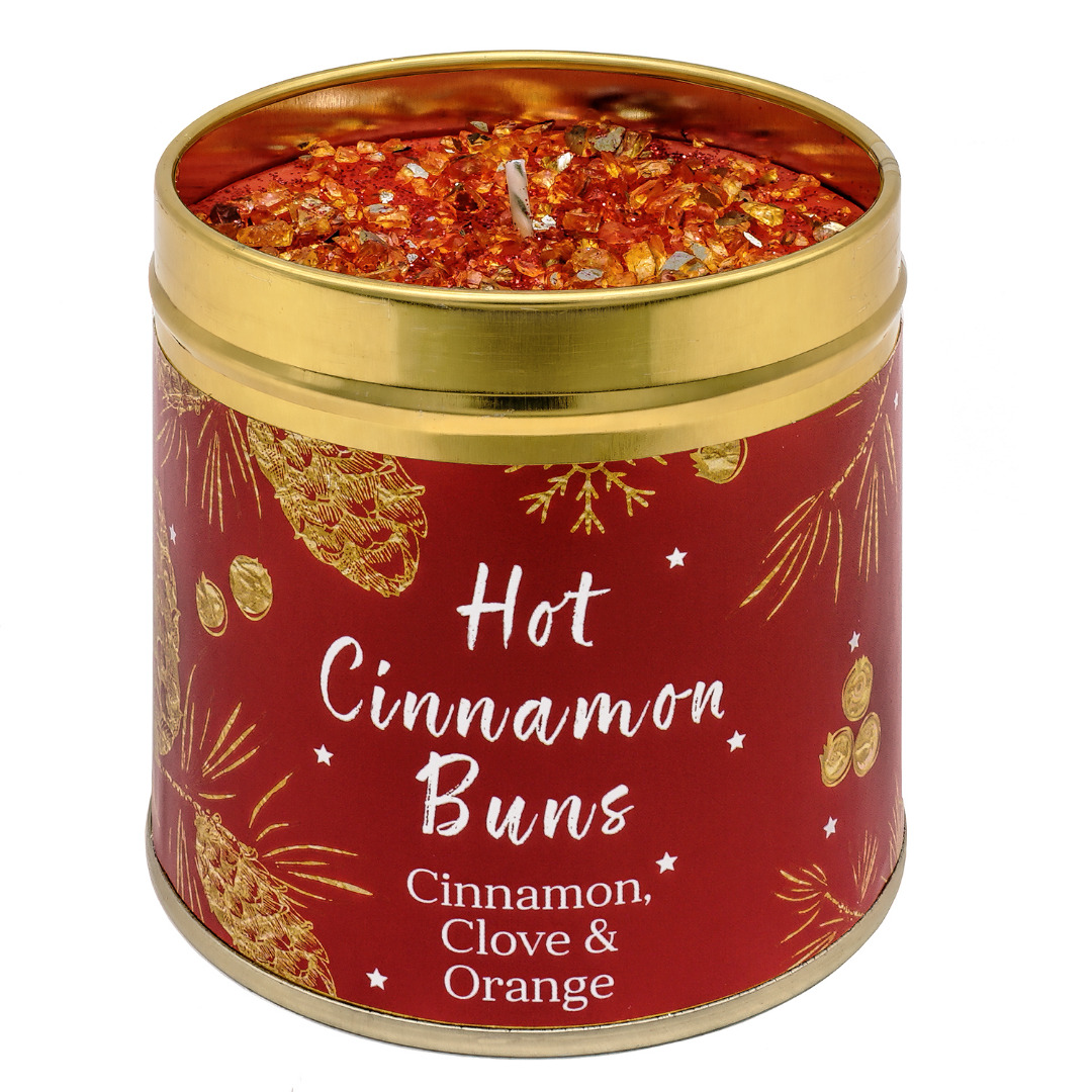 Seriously Scented Christmas Elegance Candle Collection - Hot Cinnamon Buns