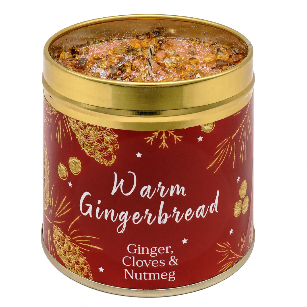 Seriously Scented Christmas Elegance Candle Collection - Warm Gingerbread