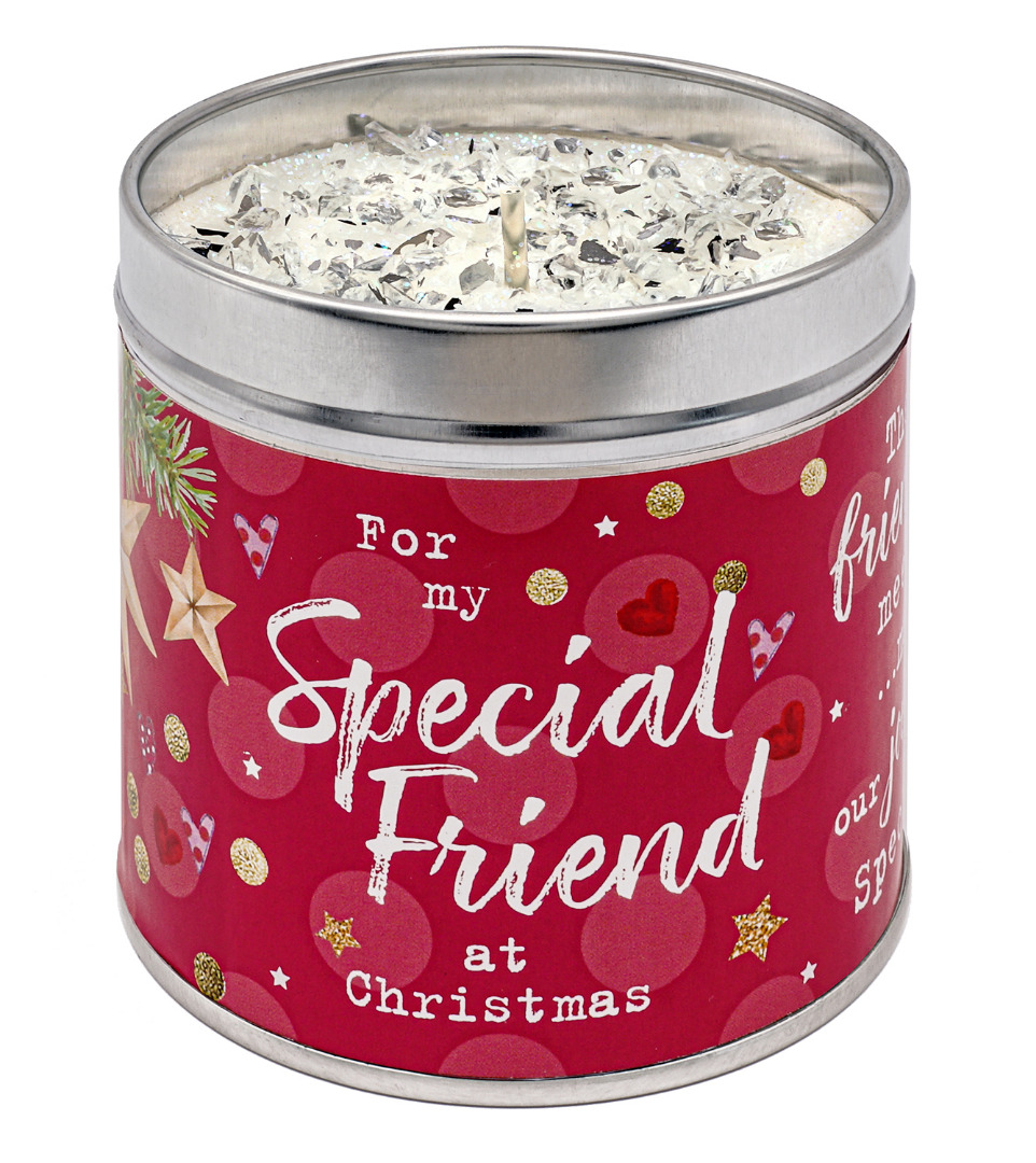 Just Because Christmas - Scented Festive Candles - Special Friend