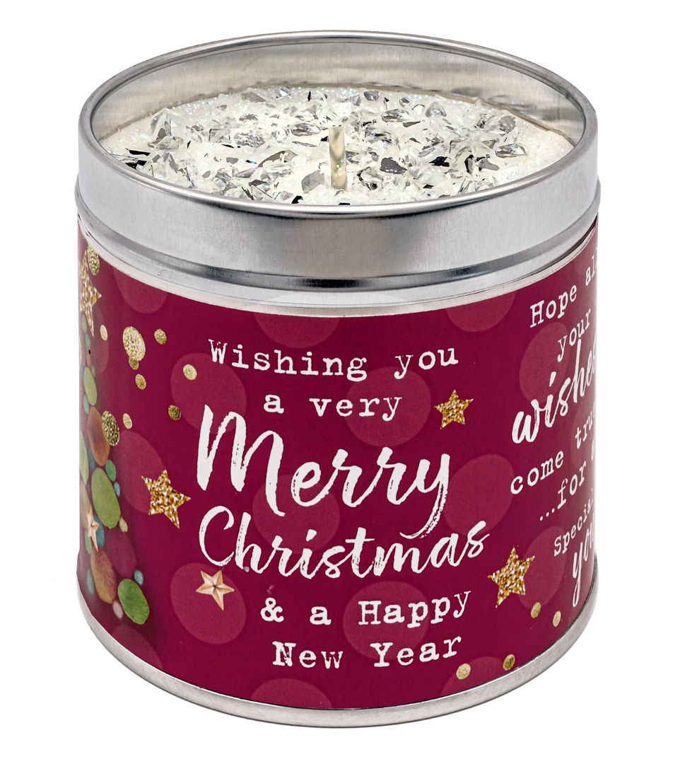 Just Because Christmas - Scented Festive Candles - Merry Christmas