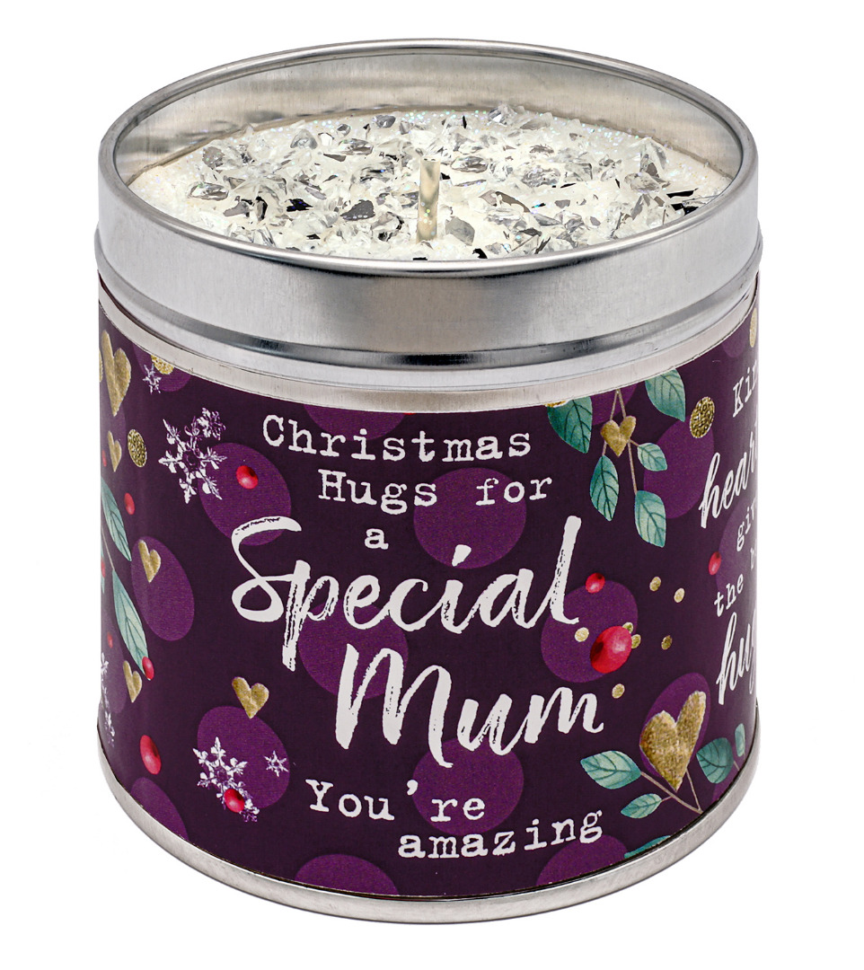 Just Because Christmas - Scented Festive Candles - Mum