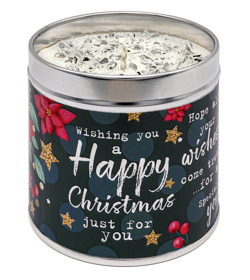 Just Because Christmas - Scented Festive Candles - Happy Christmas