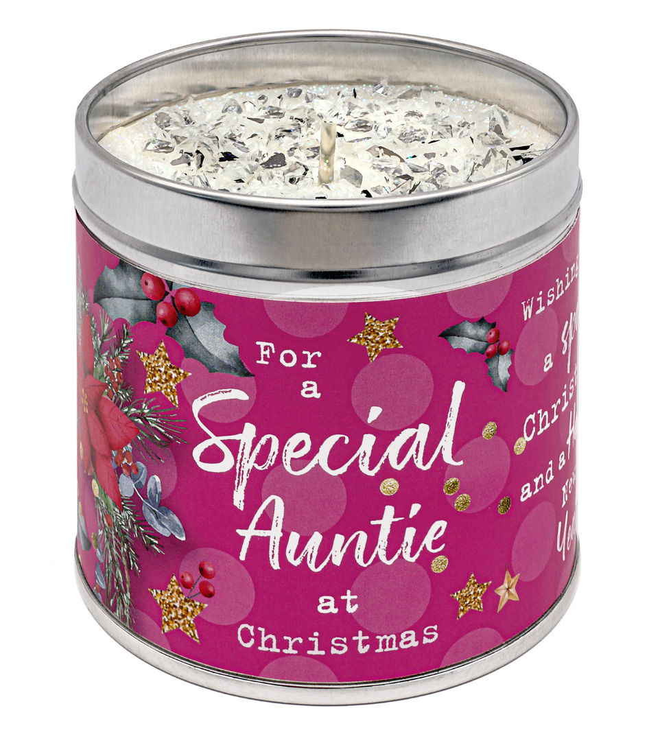 Just Because Christmas - Scented Festive Candles - Auntie