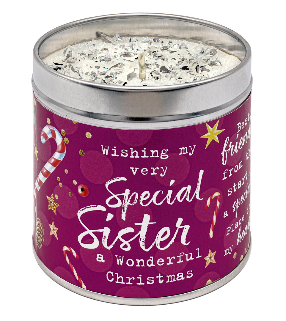 Just Because Christmas - Scented Festive Candles - Sister