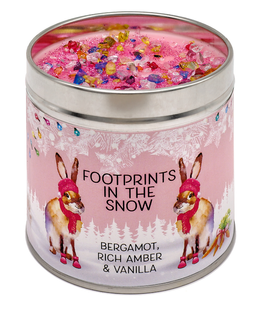 Spirit of Christmas Scented Candle Collection - Footprints In The Snow