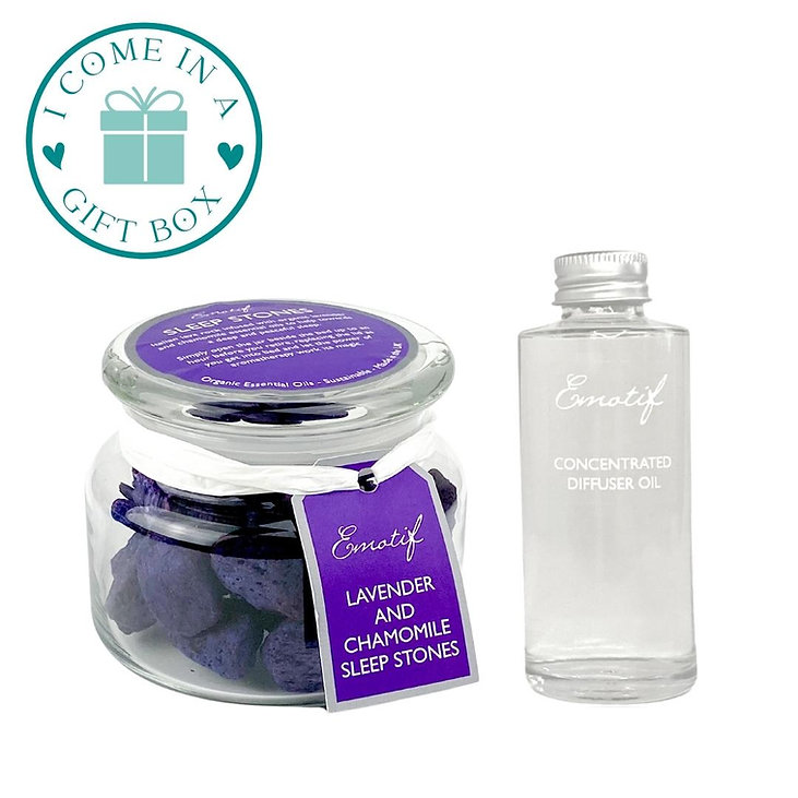 Aromatherapy Sleep Stones - Lavender and Chamomile Refresher Oil