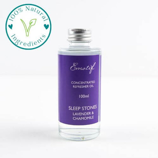 Aromatherapy Sleep Stones - Lavender and Chamomile Refresher Oil