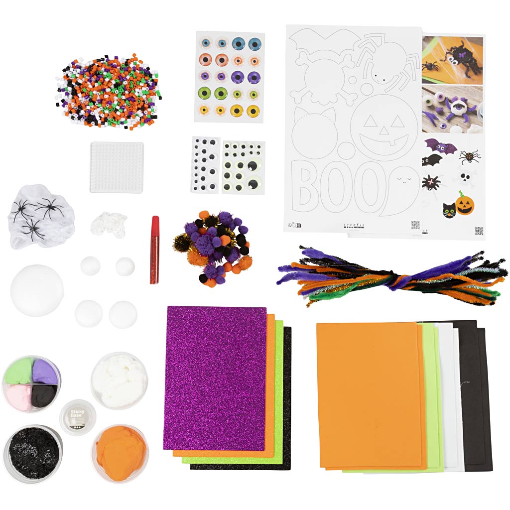 DIY Halloween Decorations Kit  Creative Mix  220 Pieces