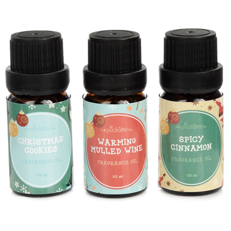 Christmas Fragrance Oils - Jingle All the Way: Cinnamon, Mulled Wine & Christmas Cookie