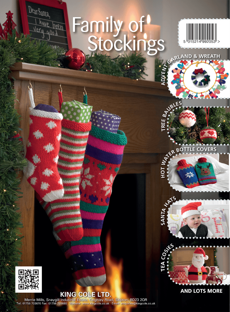 Christmas Knits - King Cole Pattern Book 1