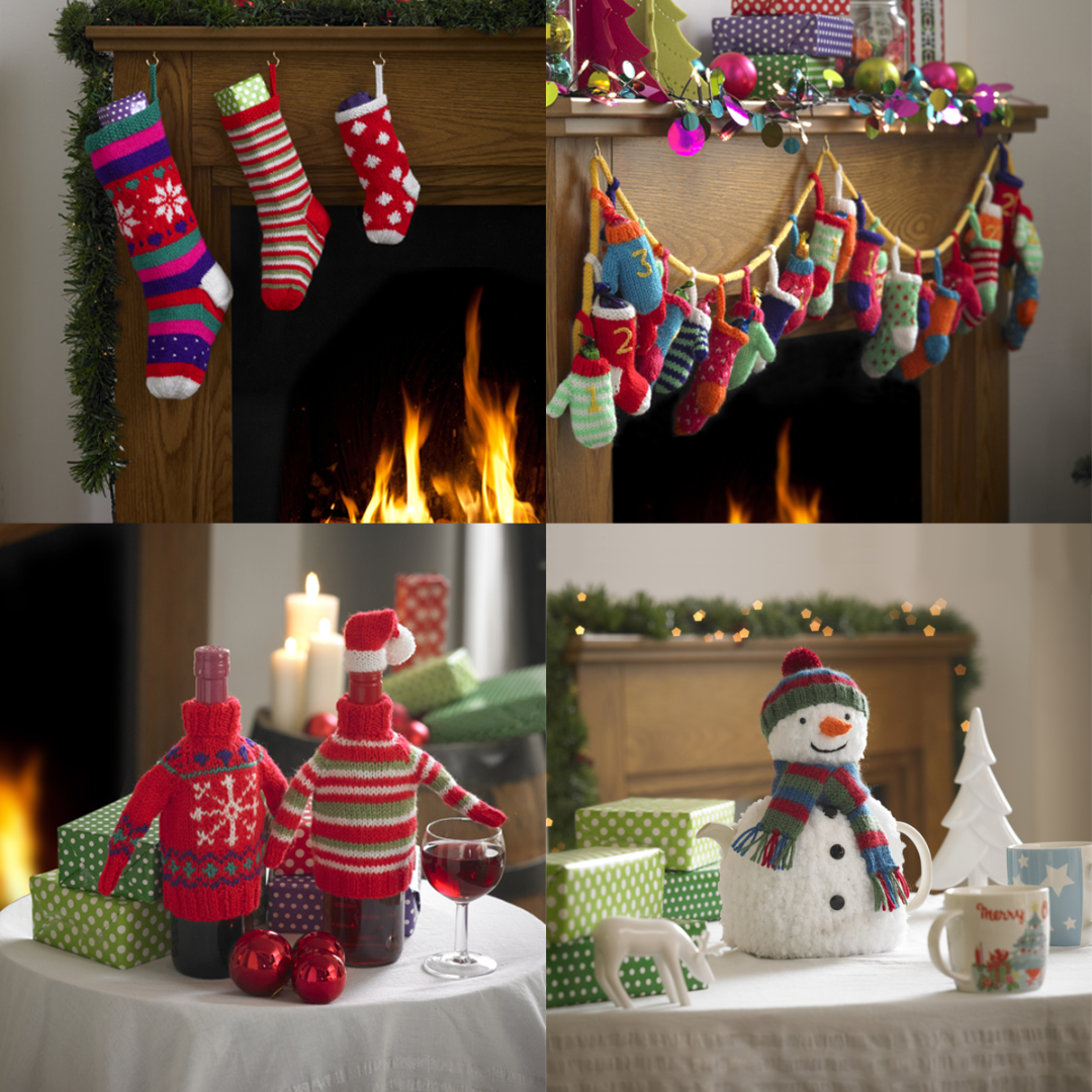 Christmas Knits - King Cole Pattern Book 1