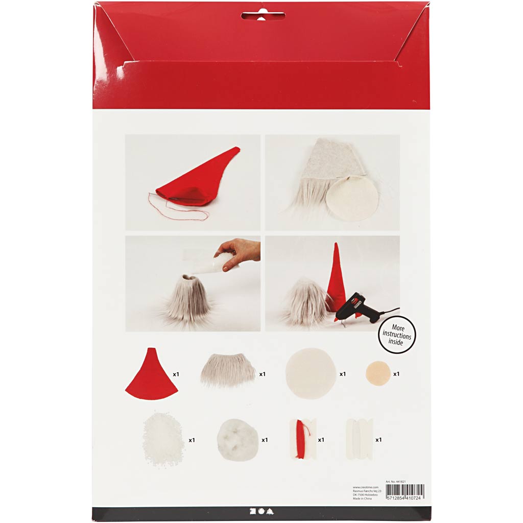 Scandinavian Santa Gnome Needle Felt Kit